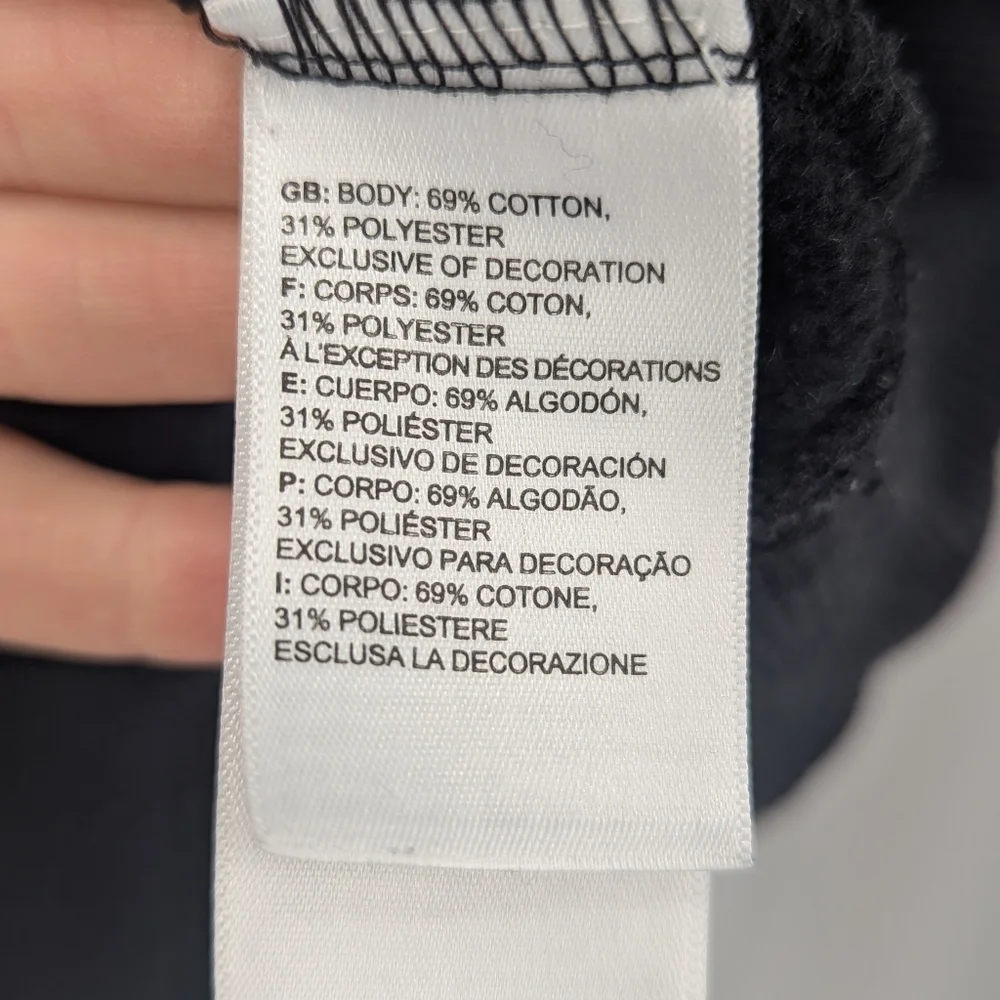 The North Face Men's Half Dome Black Logo Hoodie Sweatshirt Size Small - Picture 3 of 6